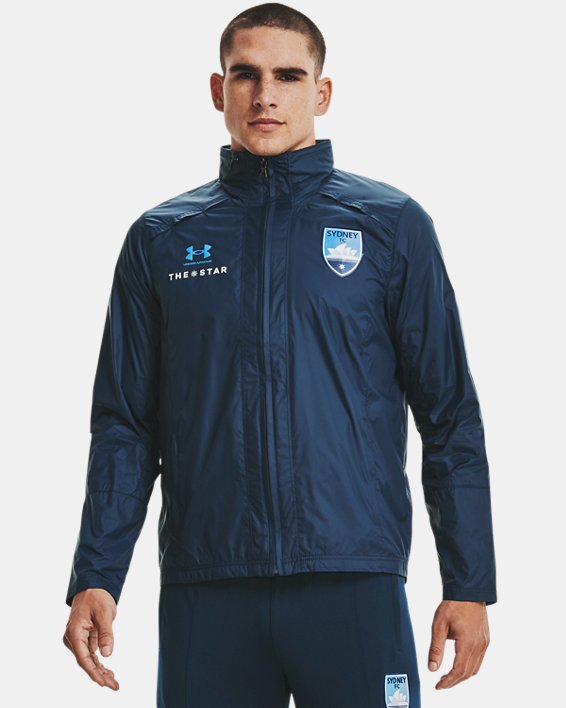 Men's SFC 21/22 Training Shell Jacket in Blue image number 0